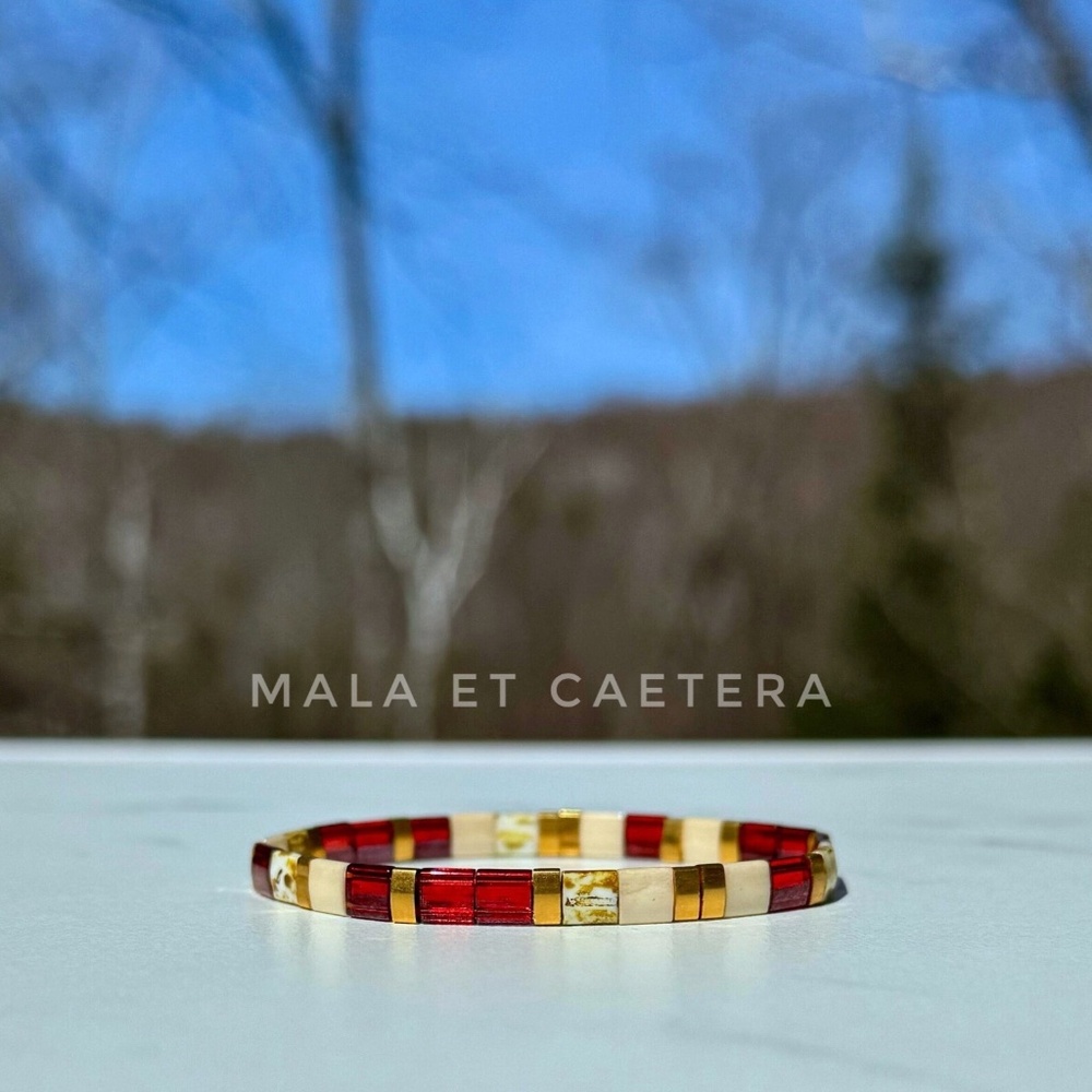 Japanese Miyuki Tila Bracelet
